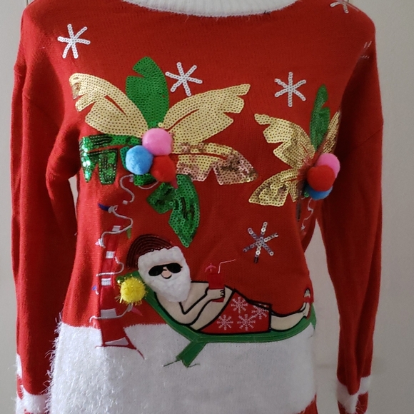 Long Sleeve Holiday Sweater - Picture 2 of 4